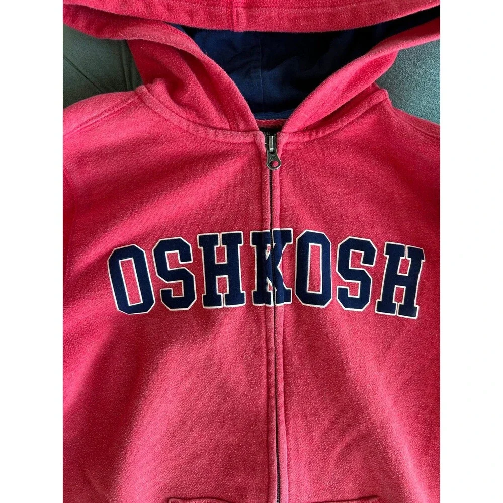 OshKosh Boys Logo Full Zip Hoodie Jacket